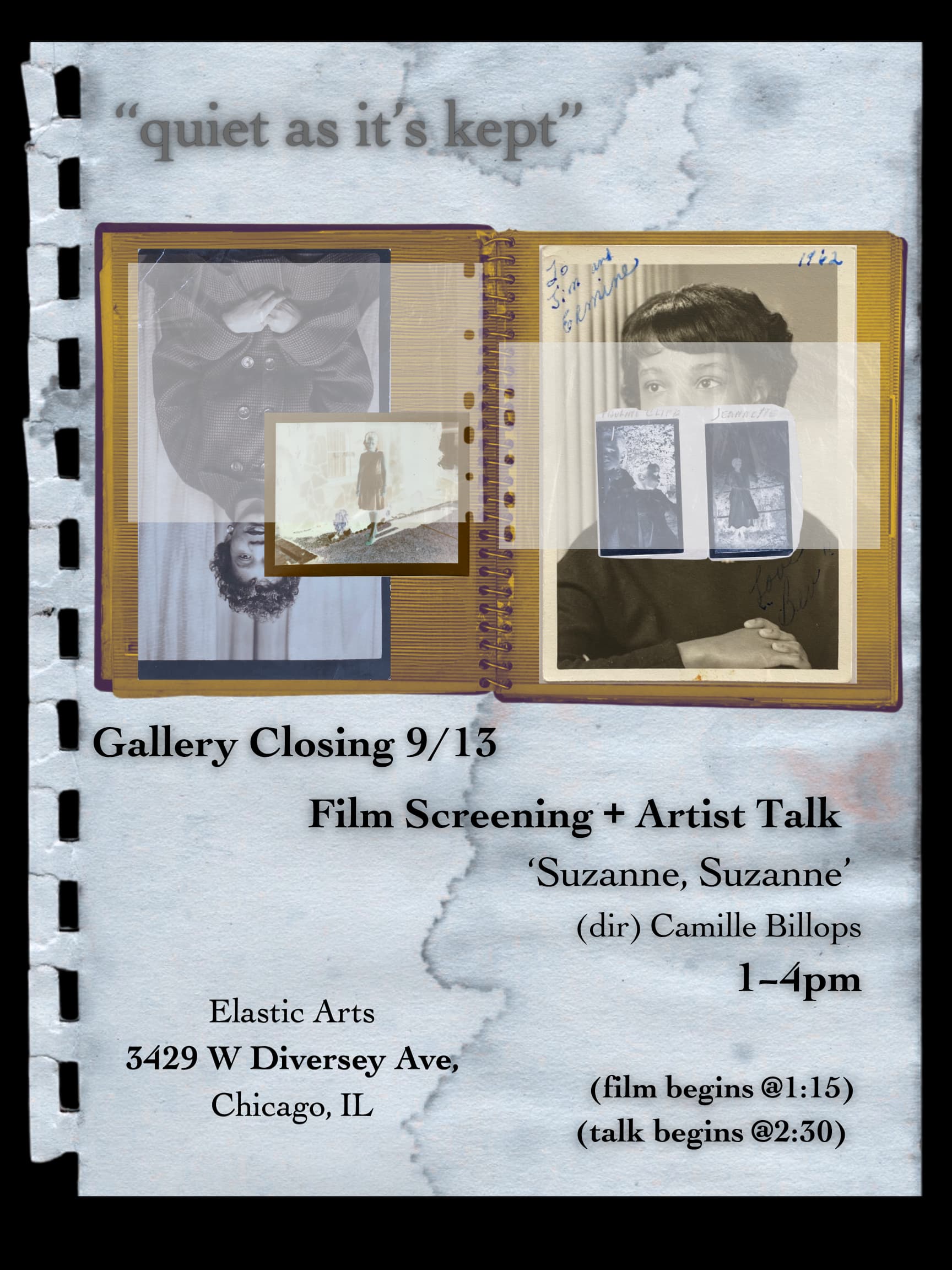"quiet as it's kept" Visual Gallery Exhibition Closing Reception